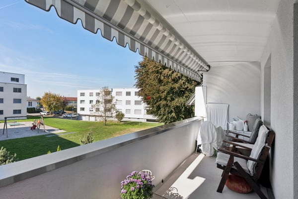 Sonneneinstrahlung von allen Seiten der Wohnung 1