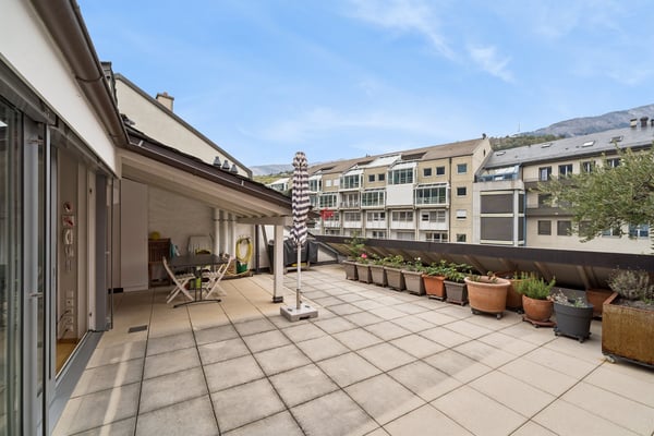 Spacieux duplex en attique de 4.5 pièces au coeur de Sion 5