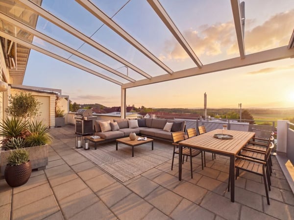 Privates Bergpanorama - Maisonette mit sonniger Südterrasse 1