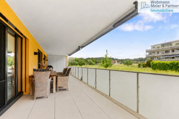 Stilvolle Minergie-Wohnung mit grosszügigen und sonnigen Rundum-Balkon 1