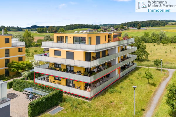 Stilvolle Minergie-Wohnung mit grosszügigen und sonnigen Rundum-Balkon 3