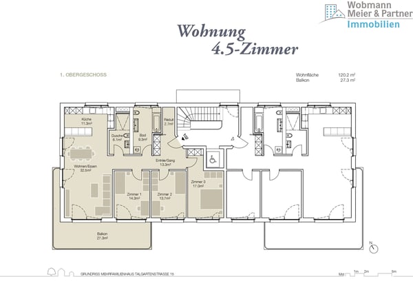 Moderne 4.5-Zimmer-Wohnung mit Eigentumsstandard an zentraler Lage 5