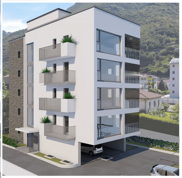 BELLINZONA : NUOVO 4.5 LOCALI NELLA RESIDENZA MARTINA