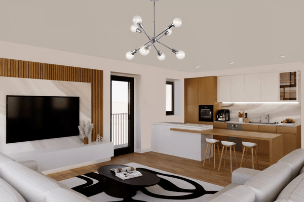 BELLINZONA : NUOVO 4.5 LOCALI NELLA RESIDENZA MARTINA 2
