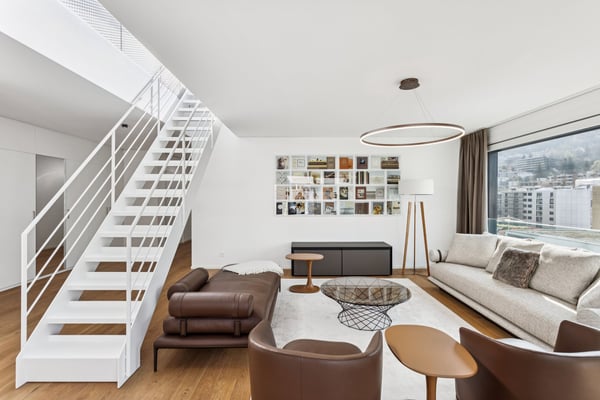 Nel cuore di Paradiso attico di 3.5 locali con terrazzo e  roof garden