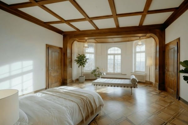 Als Privatresidenz, Kanzlei oder Klinik: Jugendstil-Stadtvilla mit grossem Park und Seesicht 14