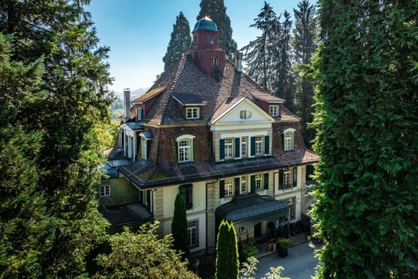 Als Privatresidenz, Kanzlei oder Klinik: Jugendstil-Stadtvilla mit grossem Park und Seesicht 2