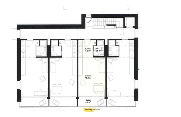 Gemütliche 1-Zimmer-Wohnung im Herzen von St. Gallen 8