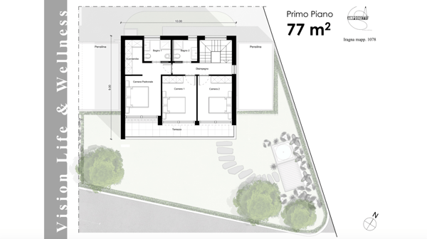 Vision Life & Wellness - 4 ville moderne in costruzione e centro benessere nel Comune di Iragna 10