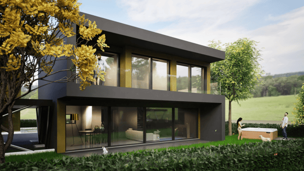 Vision Life & Wellness - 4 ville moderne in costruzione e centro benessere nel Comune di Iragna 5