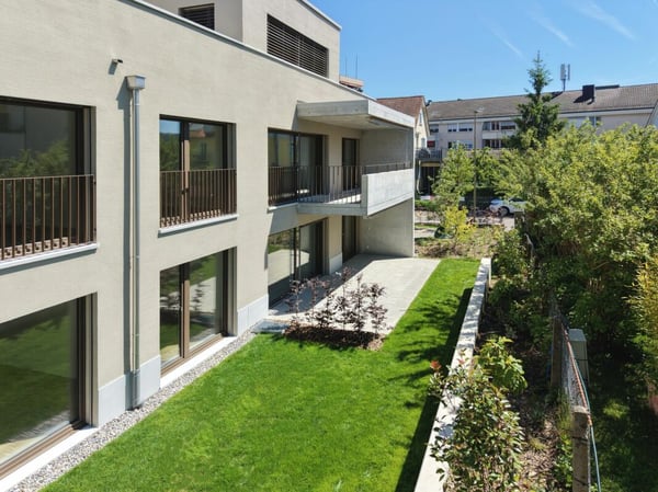 Urban leben, entspannt wohnen: moderne 3.5 Zimmer Gartenwohnung 11