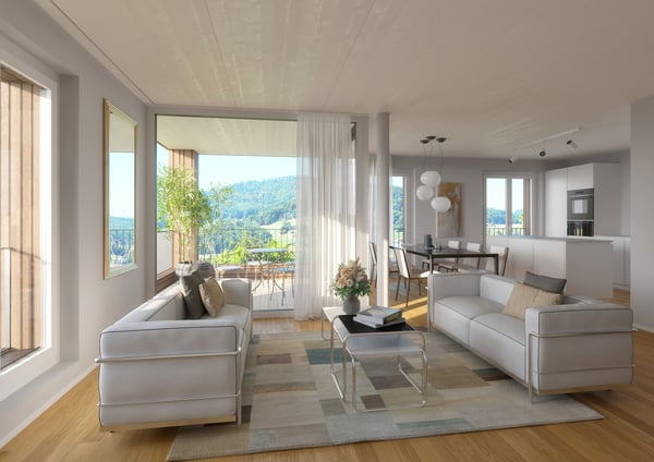 NEUBAU: Einzigartige Architektur im Holzbau  Exklusive Wohnperle 3