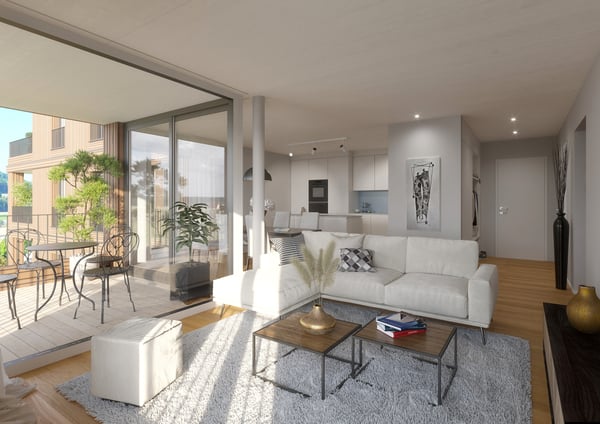 NEUBAU: Wohnen im Grünen  Nachhaltiges Projekt mit Charme 2