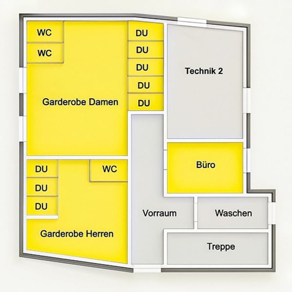 Gewerbehaus mit Schwimmbecken zum mieten 6