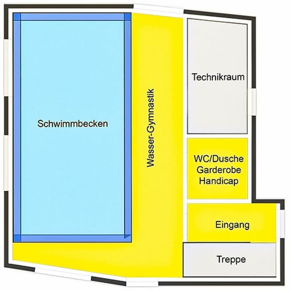 Gewerbehaus mit Schwimmbecken zum mieten 5