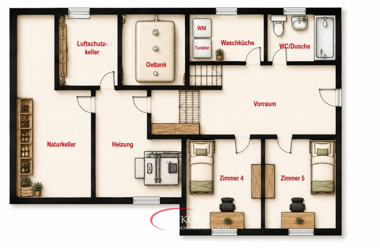 6.5 Zimmer-Einfamilienhaus