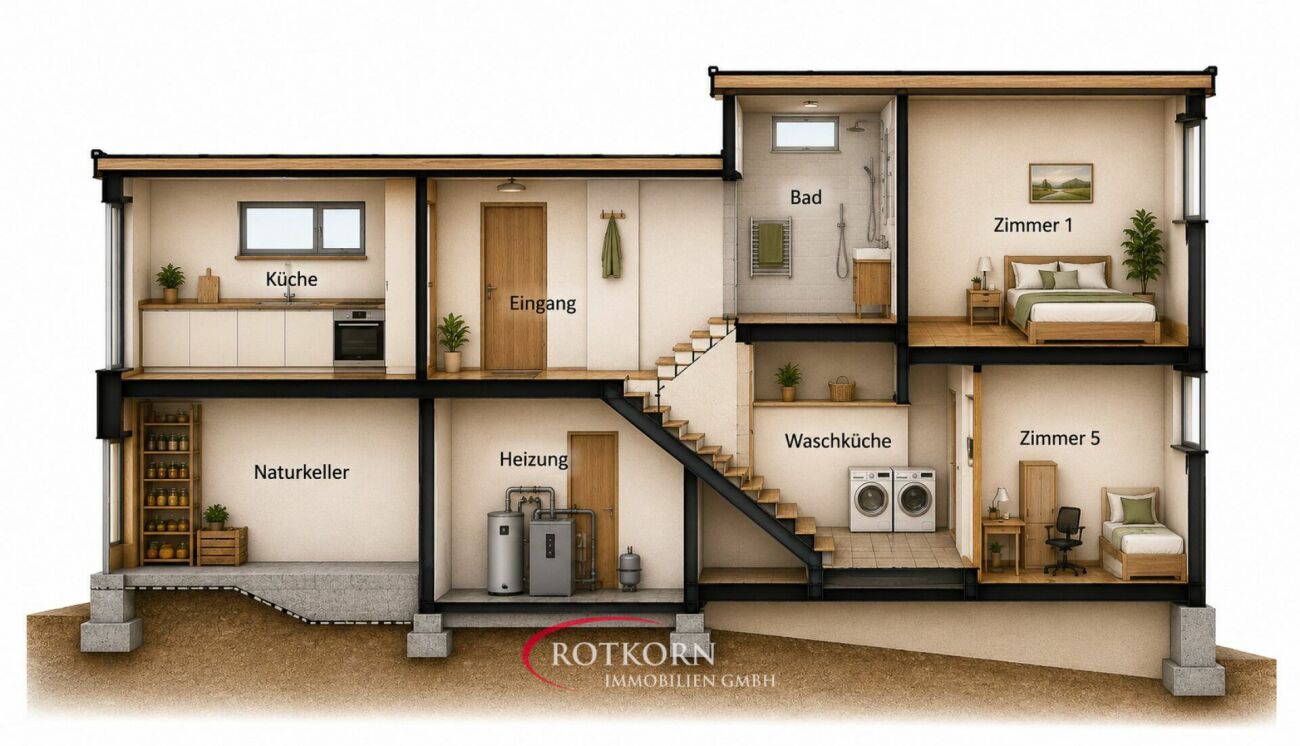 6.5 Zimmer-Einfamilienhaus