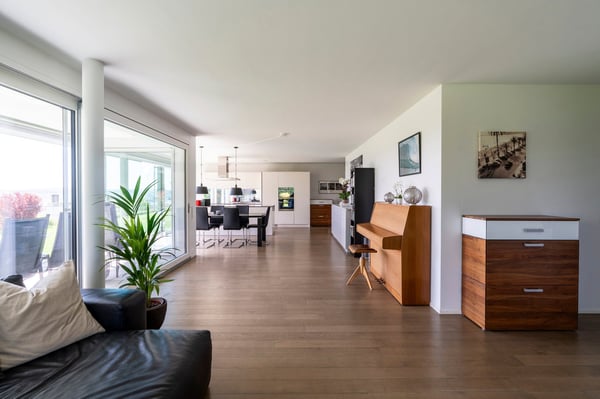 Grosszügige Gartenwohnung mit viel Privatsphäre und Weitsicht 4