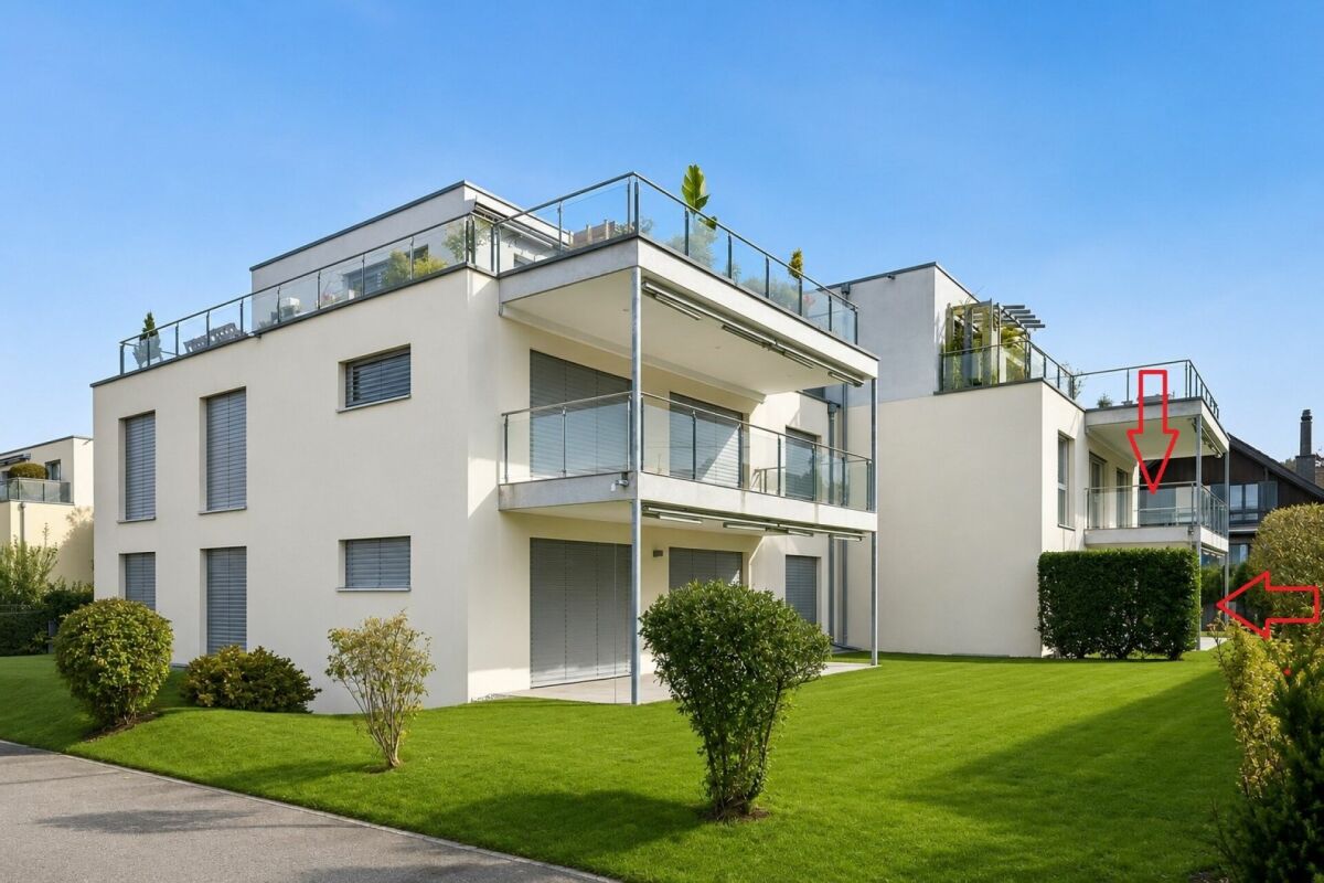 Wohnen wie in einem Einfamilienhaus - Schöne 5.5-Zimmer Maisonette Wohnung mit Gartensitzplatz und Balkon in Fahrwangen am Hallwilersee