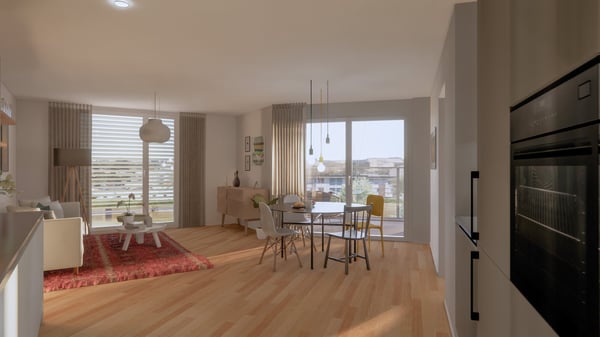 Erstvermietung - Attraktive 1.5 Zimmerwohnung 4