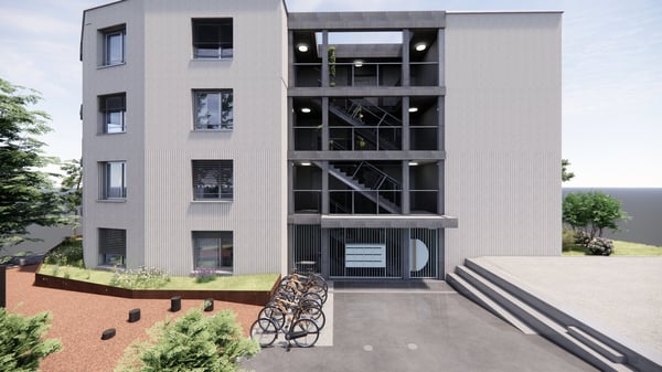 Erstvermietung - Attraktive 1.5 Attika-Wohnung 2