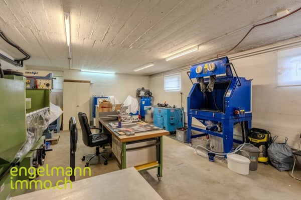 Objet de placement: locaux commerciaux, garage et atelier / Renditeobjekt: Geschäftsräume, Garage und Atelier 10