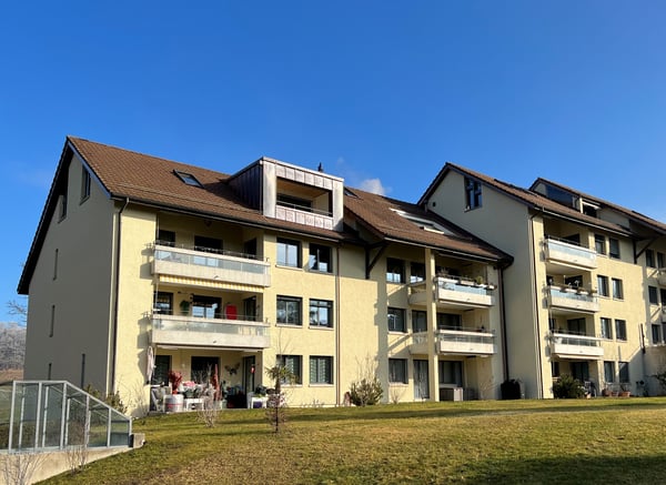Charmante Dachgeschosswohnung mit Ausblick auf Regensdorf 1
