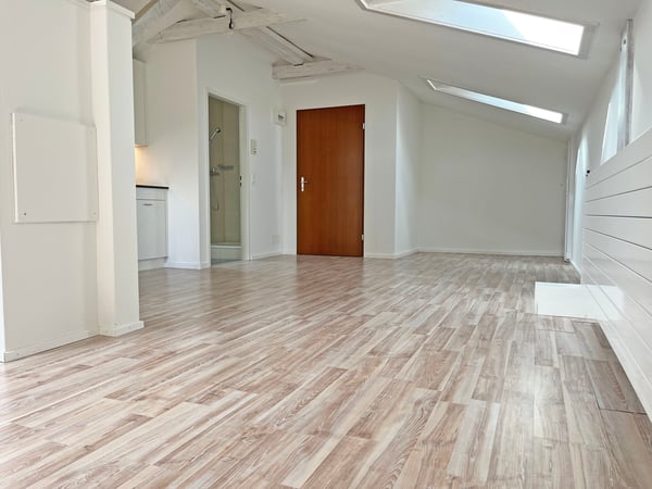 Ausgebaute Dachwohnung / Studio zu vermieten 3