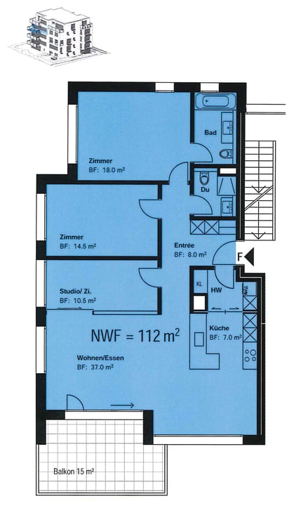 Top moderne 4 ½ Wohnung in Zürich-Seebach (Kreis 11) 12