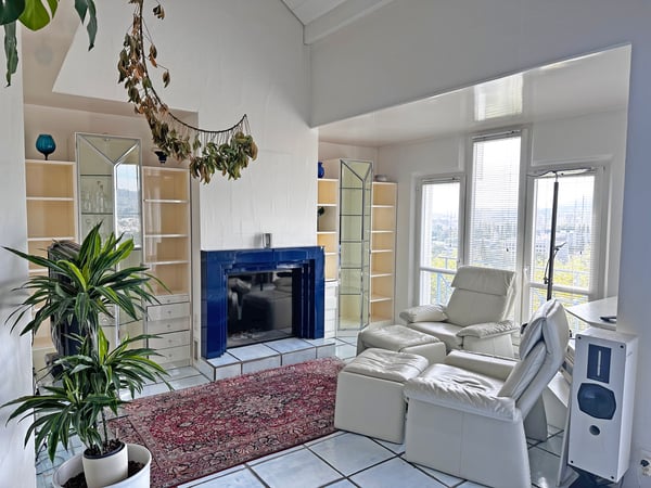 Exklusive Wohnung auf zwei Etagen mit Weitblick über Zürich 5