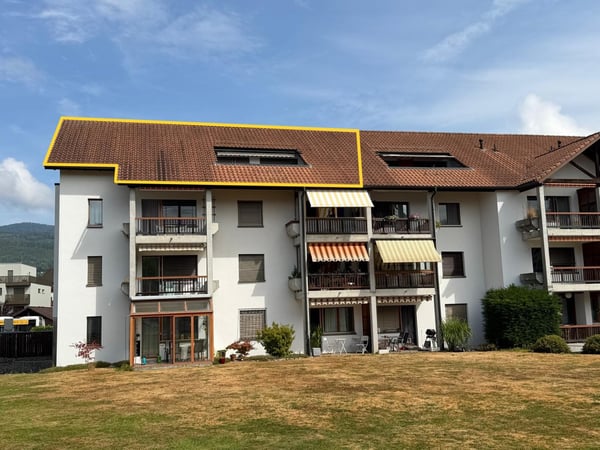 Helle Alterswohnung mit Terrasse im Dachgeschoss 1