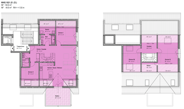 Erstbezug 5.5-Zi-Maisonette-Wohnung im Neubau 3