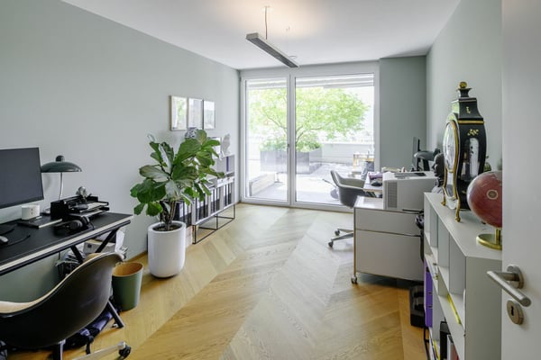 Terrassenwohnung mit Panoramablick bis in die Alpen 7