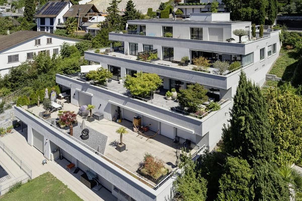 Terrassenwohnung mit Panoramablick bis in die Alpen 11