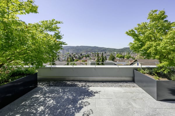 Terrassenwohnung mit Panoramablick bis in die Alpen 10