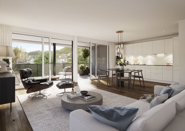 Moderne 1.5-Zimmer Attikawohnung mit grosszügiger Terasse 2