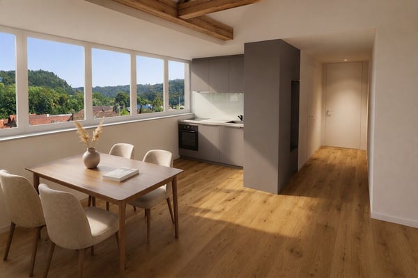 Neuausgebaute Dachwohnung 4