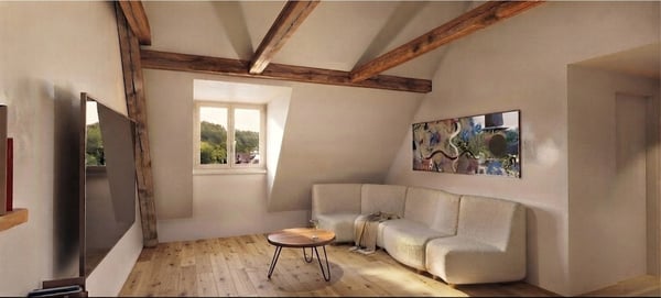 Neuausgebaute Dachwohnung