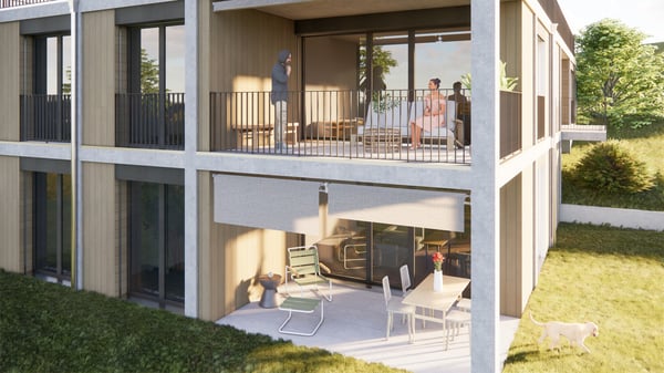 Panoramablick - Neubauprojekt in Steffisburg 2