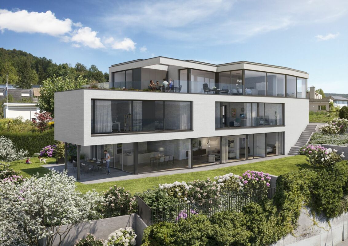 «SOLAIR» - Due esclusive e ampie case a terrazza in una posizione panoramica unica