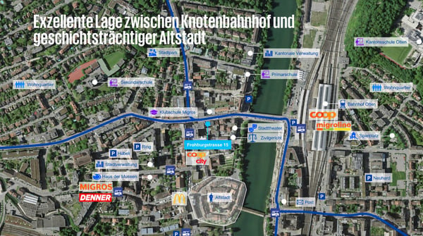 Ausgebaute Bürofläche am Knotenbahnhof Olten 4