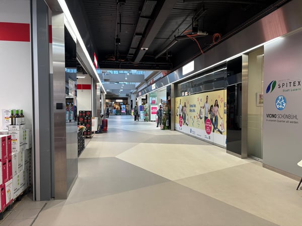 158 m² Retail-/Verkaufsfläche gegenüber Migros & Denner 5
