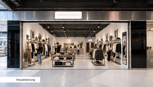 158 m² Retail-/Verkaufsfläche gegenüber Migros & Denner 10