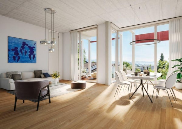 Alles ausser gewöhnlich: Maisonette auf zwei Ebenen 1