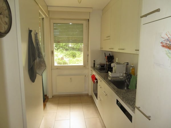 Helle 2-Zimmerwohnung mit Gartensitzplatz im Weissenbühl 3