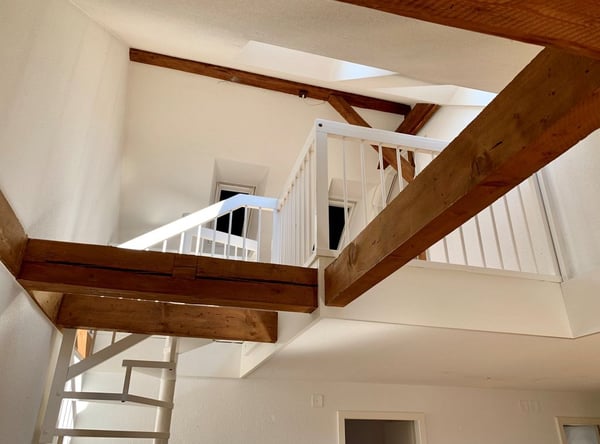 1-Zimmerwohnung, 5. Stock rechts (Dachwohnung mit Galerie) 6