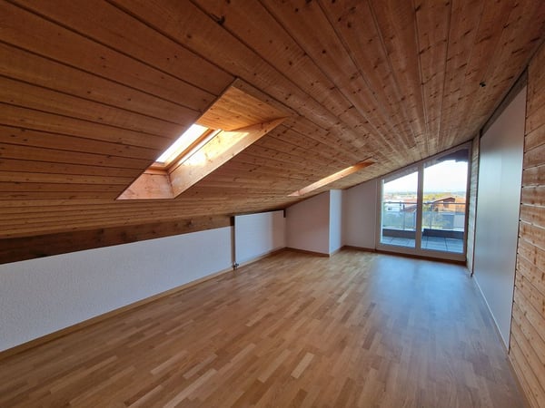 charmante 2 1/2-Zimmerwohnung, Dachstock 4