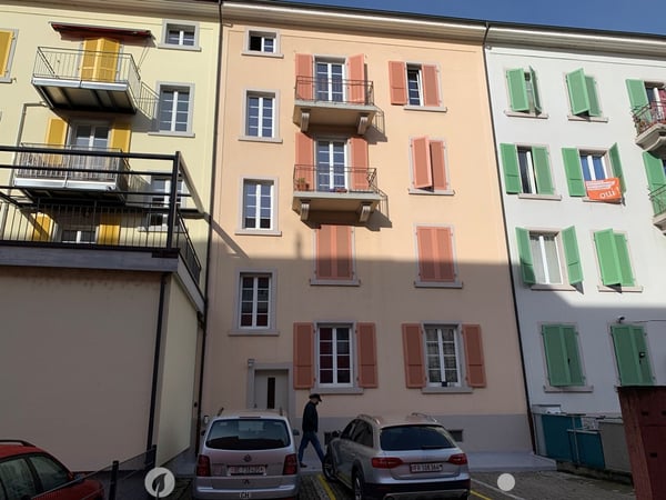 2.5- Zimmerwohnung, Hochparterre 1