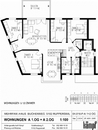 5½-Zimmer-Wohnung mit Blick ins Grüne und zum Jura 9