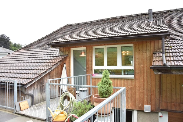 Dachwohnung mit grosser Terrasse und Weitsicht auf Jura 12